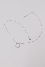 Seul Circle Pendant Necklace